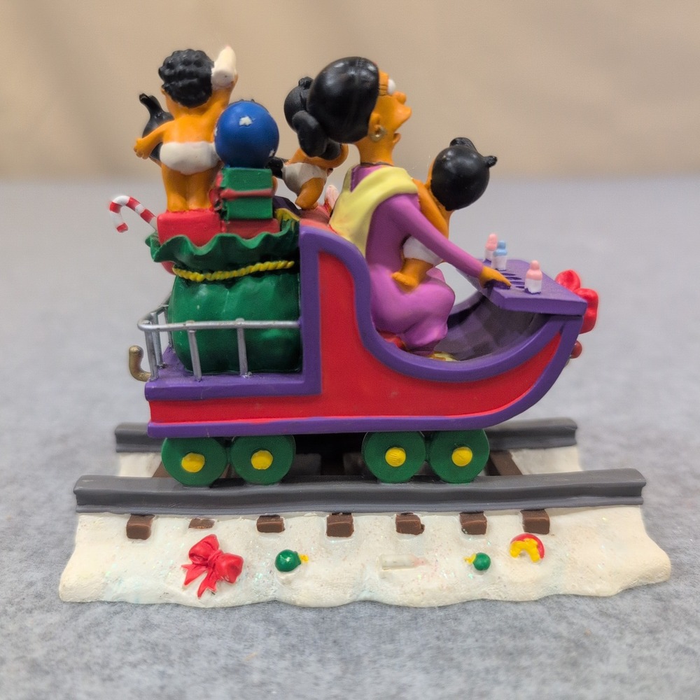The Simpsons Christmas Express Nahasapeemapetilons Family Daycare Figurine 2004 - Picture 3 of 5